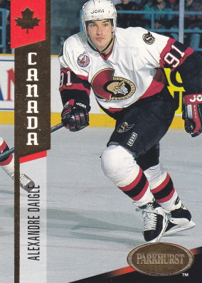 Hockey card Alexandre Daigle