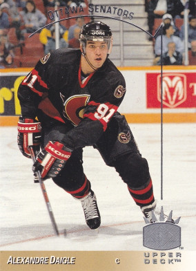 Hockey card Alexandre Daigle