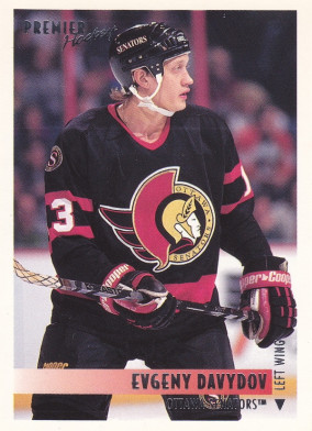 Hockey card Evgeny Davydov