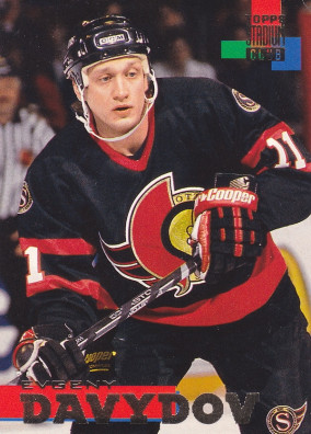 Hockey card Evgeny Davydov