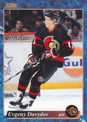 Hockey card Evgeny Davydov