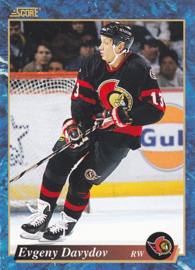 Hockey card Evgeny Davydov