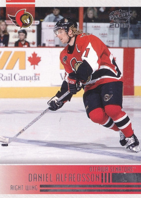 Hockey card Daniel Alfredsson