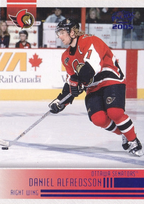 Hockey card Daniel Alfredsson