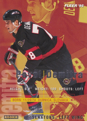 Hockey card Pavol Demitra