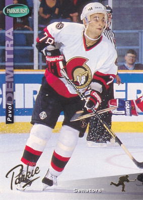 Hockey card Pavol Demitra