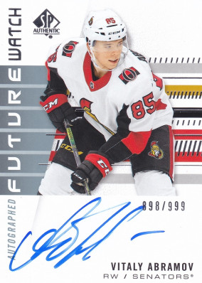 Hockey card Vitaly Abramov 180