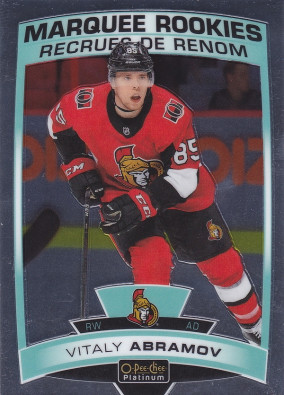 Hockey card Vitaly Abramov 189 