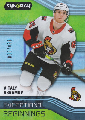Hockey card Vitaly Abramov EB 13