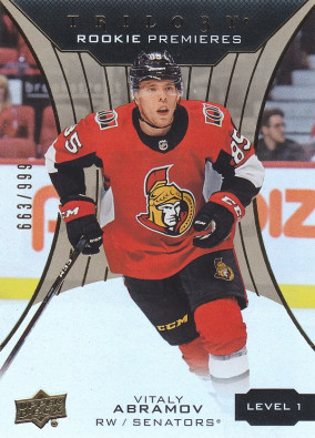 Hockey card Vitaly Abramov 63