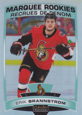 Hockey card Erik Brannstrom