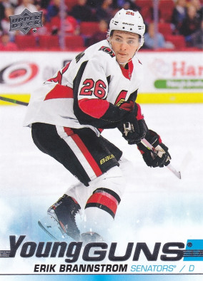 Hockey card Erik Brannstrom