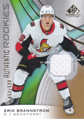 Hockey card Erik Brannstrom