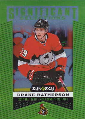 Hockey card Drake Batherson 