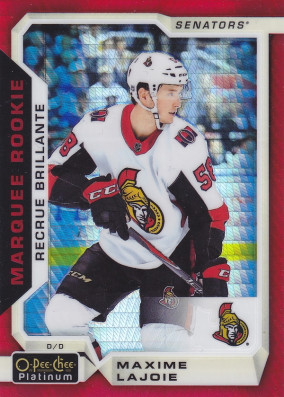 Hockey card Max Lajoie