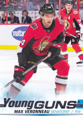 Hockey card Max Veronneau