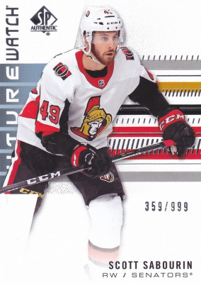 Hockey card Scott Sabourin