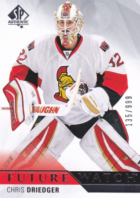 Hcckey card Chris Driedger