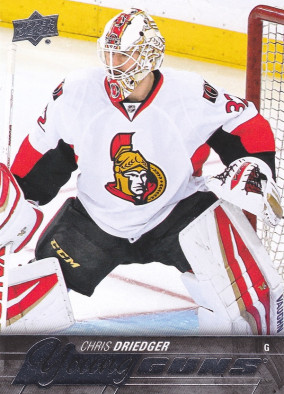 Hockey card Chris Driedger