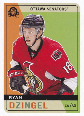 Hockey card Ryan Dzingel