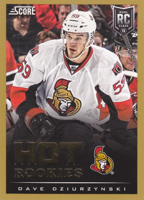 Hockey card Dave Dziurzynski