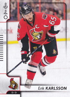 Hockey card Erik Karlsson