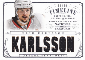 Hockey card Erik Karlsson