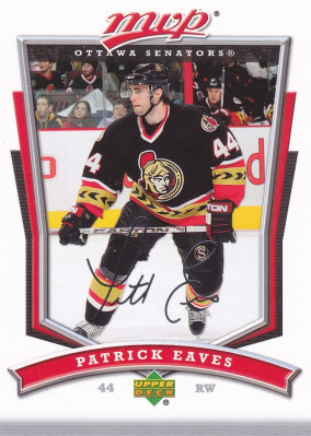 Hockey card Patrick Eaves