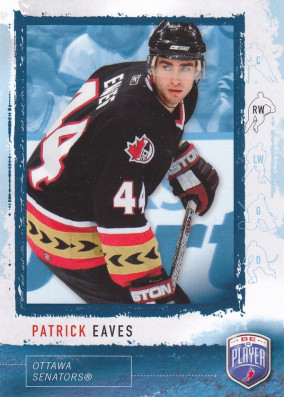 Hockey card Patrick Eaves