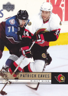 Hockey card Patrick Eaves