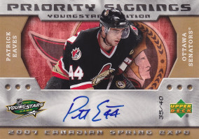 Hockey card Patrick Eaves