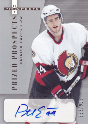 Hockey card Patrick Eaves