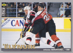 Hockey card Pat Elynuik