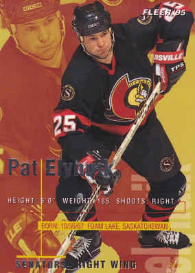 Hockey card Pat Elynuik
