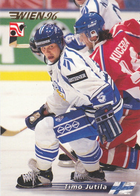 Hockey card Timo Jutila