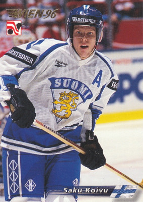 Hockey card Saku Koivu