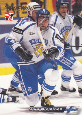 Hockey card Mika Nieminen