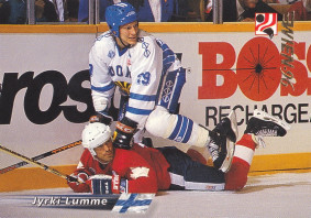 Hockey card Jyrki Lumme