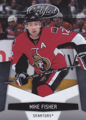 Hockey card Mike Fisher