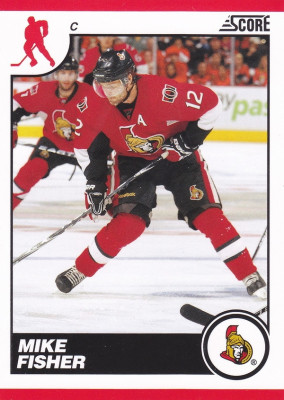 Hockey card Mike Fisher