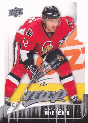 Hockey card Mike Fisher