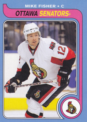 Hockey card Mike Fisher