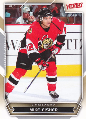 Hockey card Mike Fisher