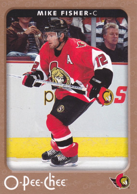 Hockey card Mike Fisher