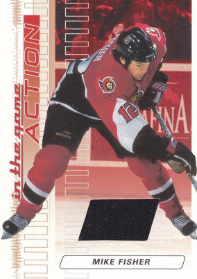 Hockey card Mike Fisher