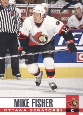 Hockey card Mike Fisher