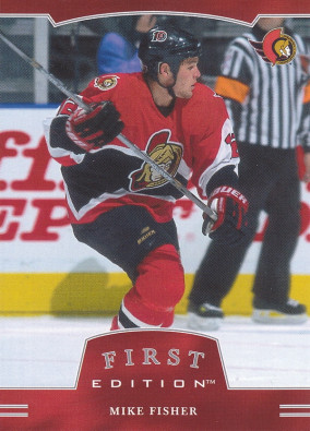 Hockey card Mike Fisher