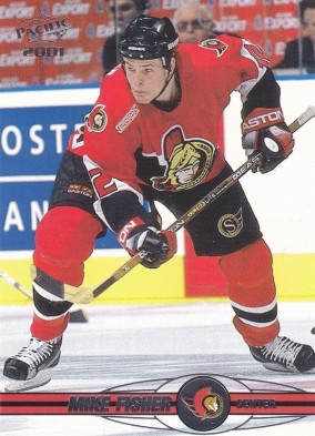 Hockey card Mike Fisher