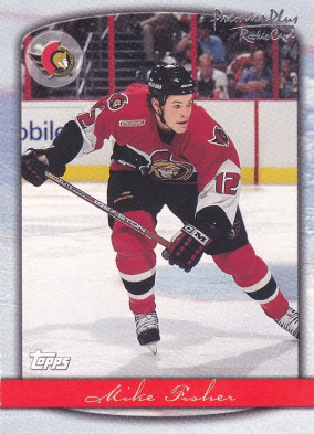 Hockey card Mike Fisher