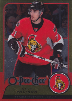 Hockey card Nick Foligno